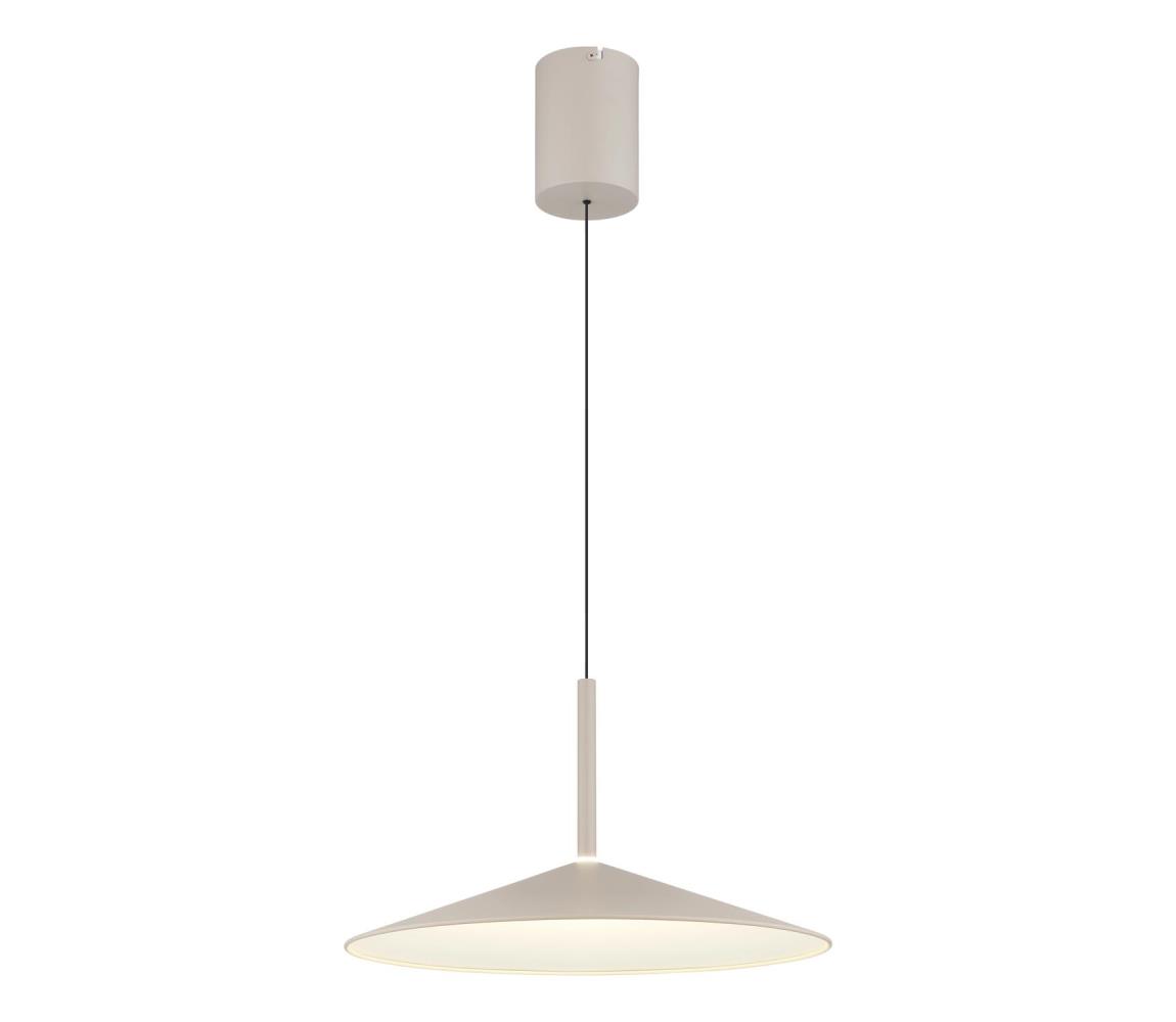 Globo 15635SA - LED luster na lanku LAMPONE LED/18W/230V 4000K béžový 15635SA