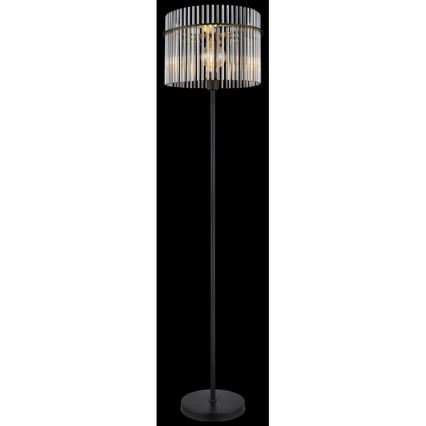 Globo - Stojacia lampa 1xE27/60W/230V čierna