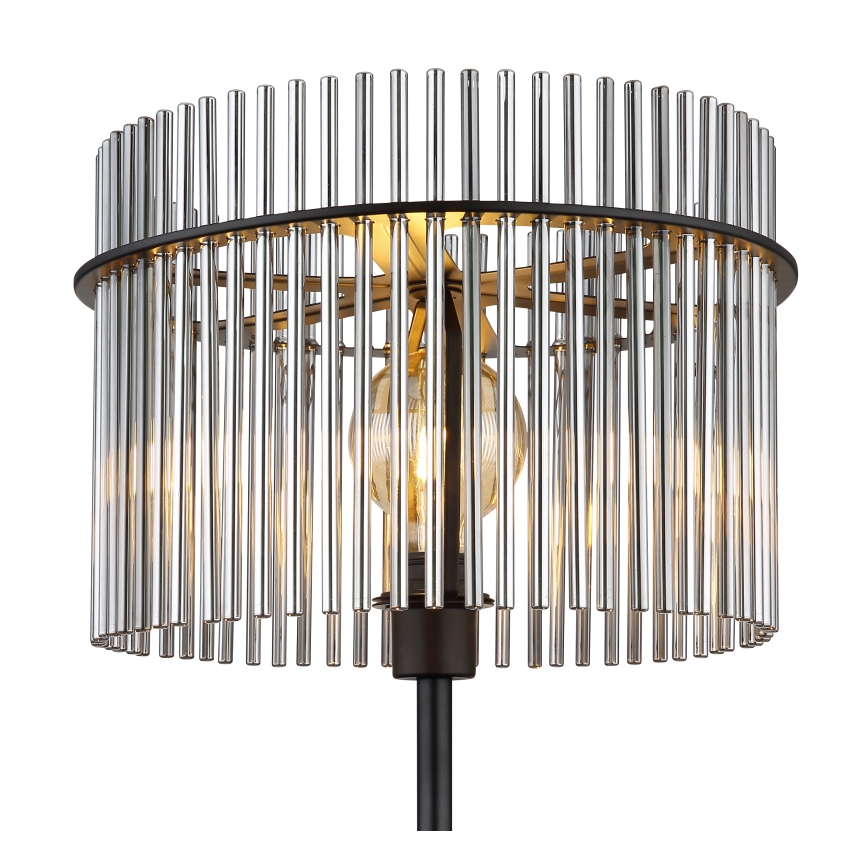 Globo - Stojacia lampa 1xE27/60W/230V čierna