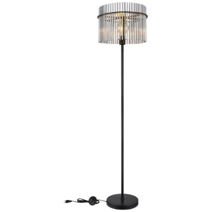 Globo - Stojacia lampa 1xE27/60W/230V čierna