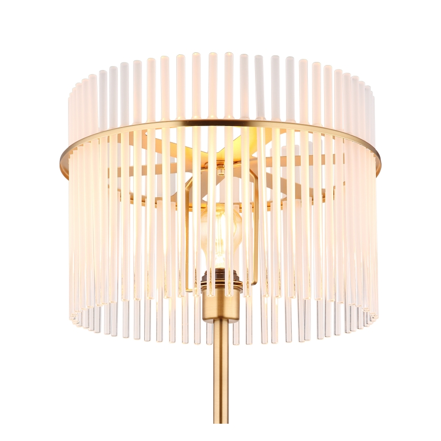Globo - Stojacia lampa 1xE27/60W/230V zlatá
