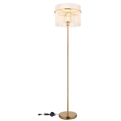 Globo - Stojacia lampa 1xE27/60W/230V zlatá