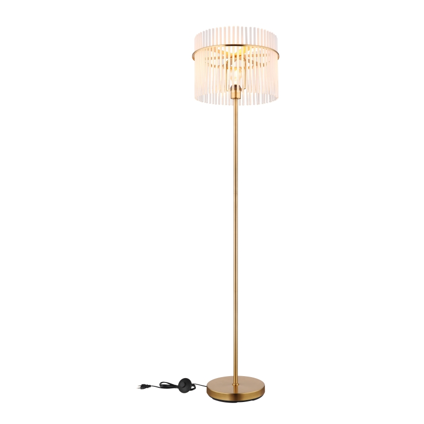 Globo - Stojacia lampa 1xE27/60W/230V zlatá