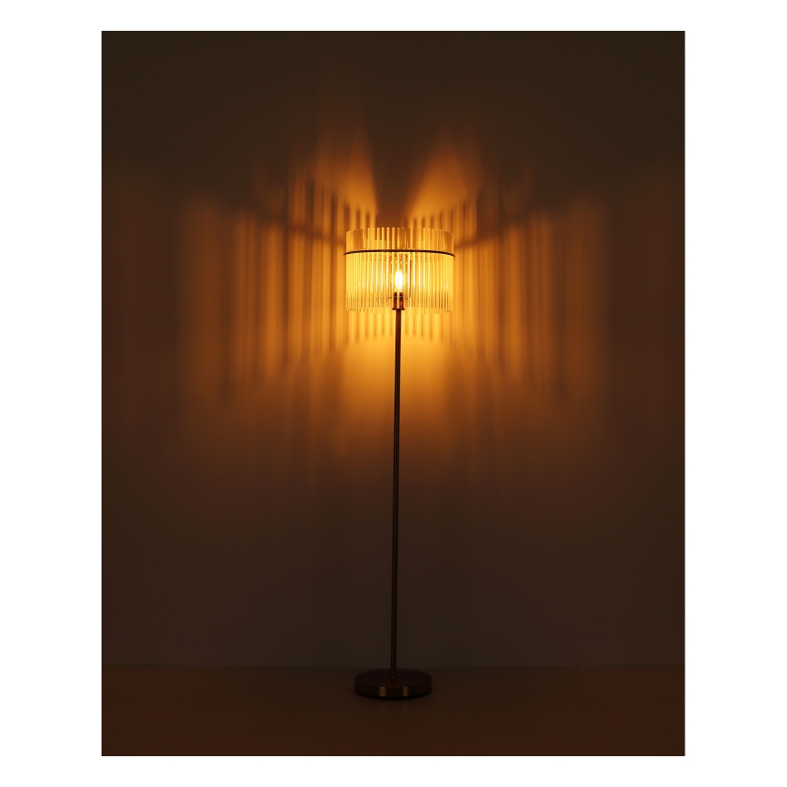 Globo - Stojacia lampa 1xE27/60W/230V zlatá