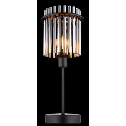 Globo - Stolná lampa 1xE14/40W/230V pr. 15 cm čierna