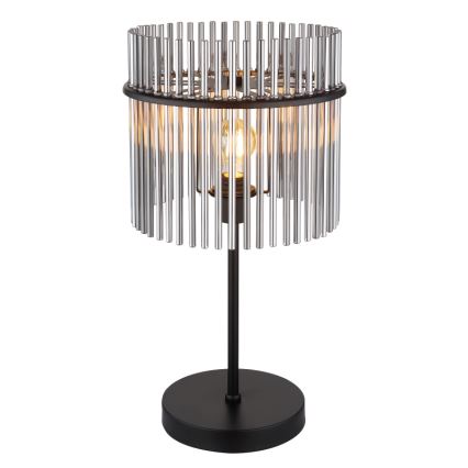 Globo - Stolná lampa 1xE27/60W/230V pr. 30 cm čierna