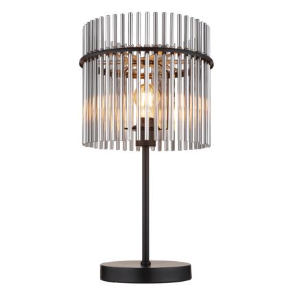 Globo - Stolná lampa 1xE27/60W/230V pr. 30 cm čierna