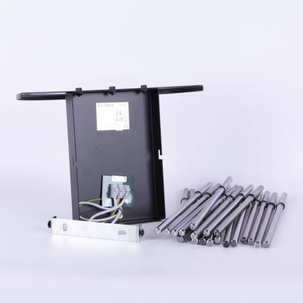 Globo - Nástenné svietidlo 1xE27/60W/230V čierna