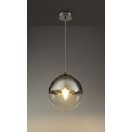 Globo - Luster na lanku 1xE27/40W/230V pr. 30 cm