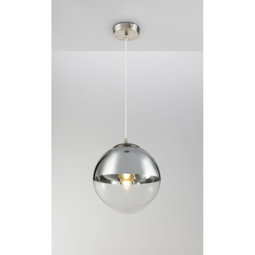 Globo - Luster na lanku 1xE27/40W/230V pr. 30 cm
