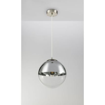 Globo - Luster na lanku 1xE27/40W/230V pr. 30 cm