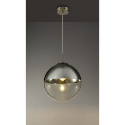 Globo - Luster na lanku 1xE27/40W/230V pr. 33 cm