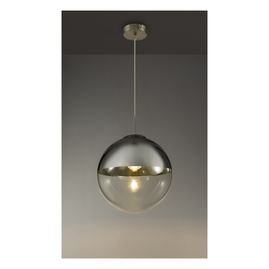 Globo - Luster na lanku 1xE27/40W/230V pr. 33 cm
