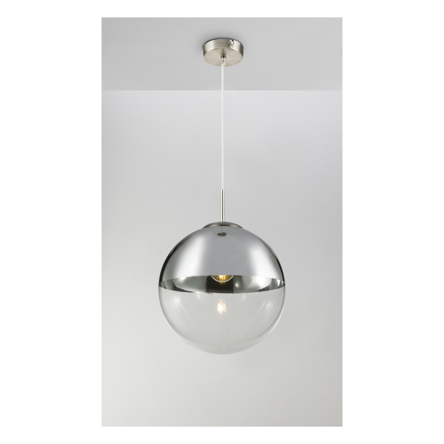Globo - Luster na lanku 1xE27/40W/230V pr. 33 cm