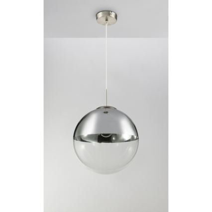 Globo - Luster na lanku 1xE27/40W/230V pr. 33 cm