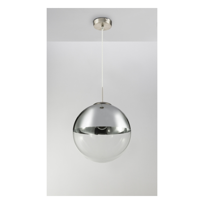 Globo - Luster na lanku 1xE27/40W/230V pr. 33 cm