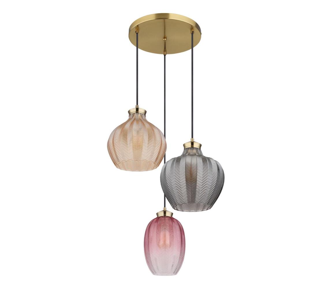 Globo 15898-3HR - Luster na lane JESSICA 3xE27/60W/230V pr. 45 cm 15898-3HR