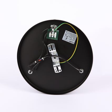 Globo - Prisadený luster 3xE27/40W/230V pr. 40,5 cm čierna
