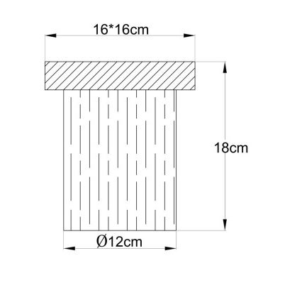 Globo - Stropné svietidlo 1xE27/40W/230V