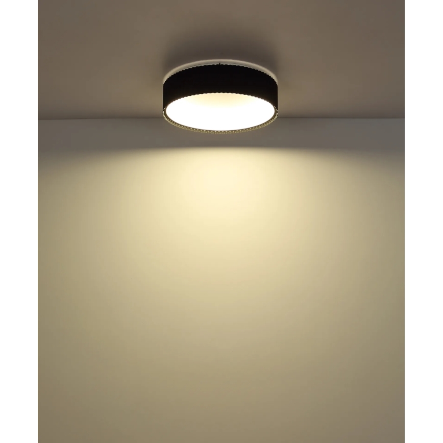 Globo - LED stropné svietidlo LED/45W/230V 2700/4000/6000K priem. 46 cm čierne