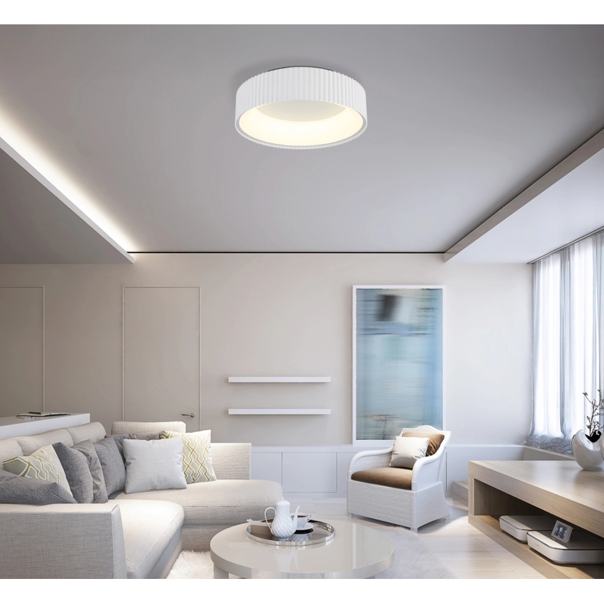 Globo - LED stropné svietidlo LED/45W/230V 2700/4000/6000K pr. 46 cm biela