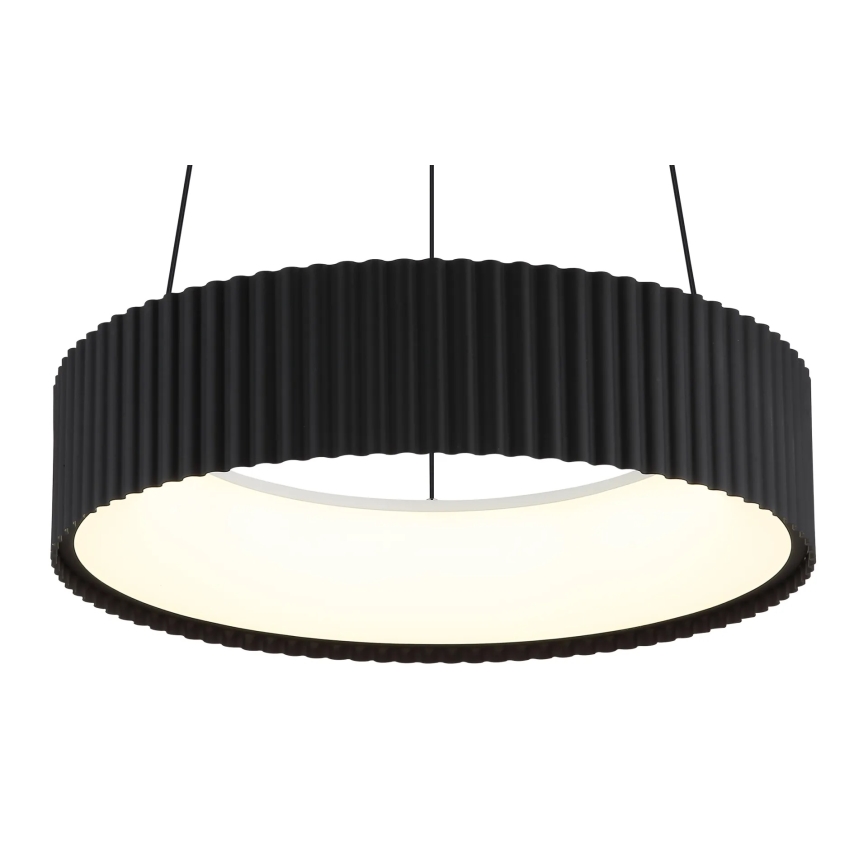 Globo - LED závesný luster na lane LED/45W/230V 2700/4000/6000K priemer 46 cm čierna