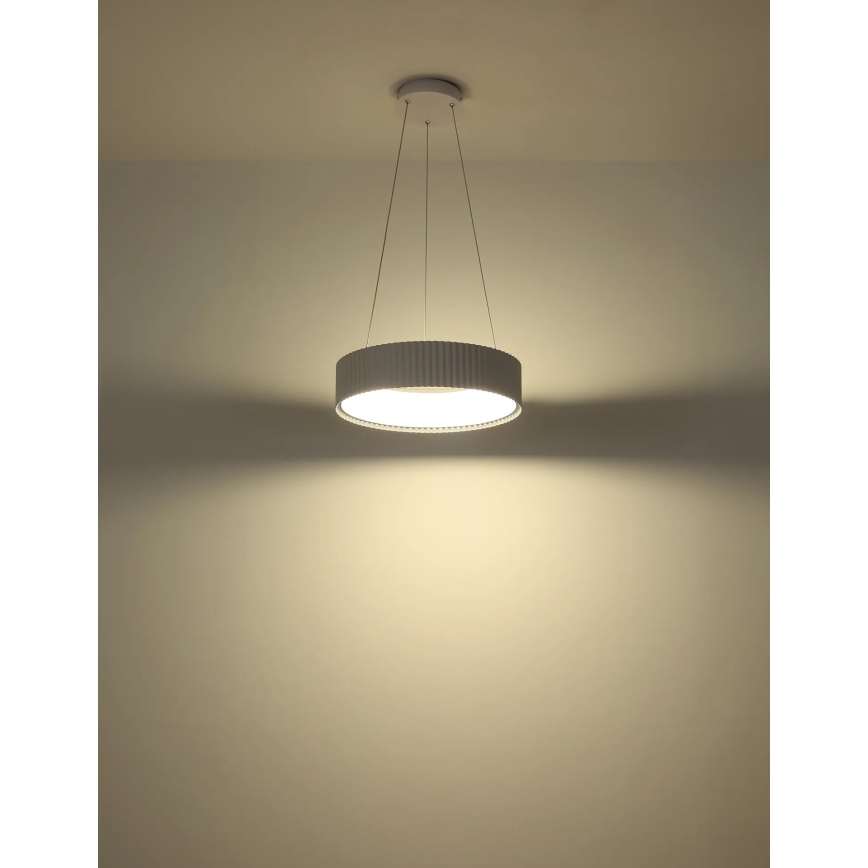 Globo - LED luster na lanku LED/45W/230V 2700/4000/6000K priemer 46 cm biela