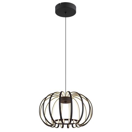 Globo - stmievateľný LED luster na lanku LED/40W/230V 3000K čierny