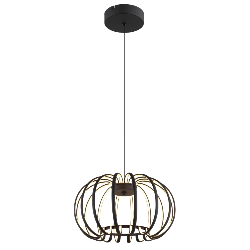 Globo - stmievateľný LED luster na lanku LED/40W/230V 3000K čierny