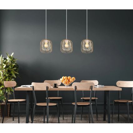 Globo - Luster na lanku 3xE27/40W/230V