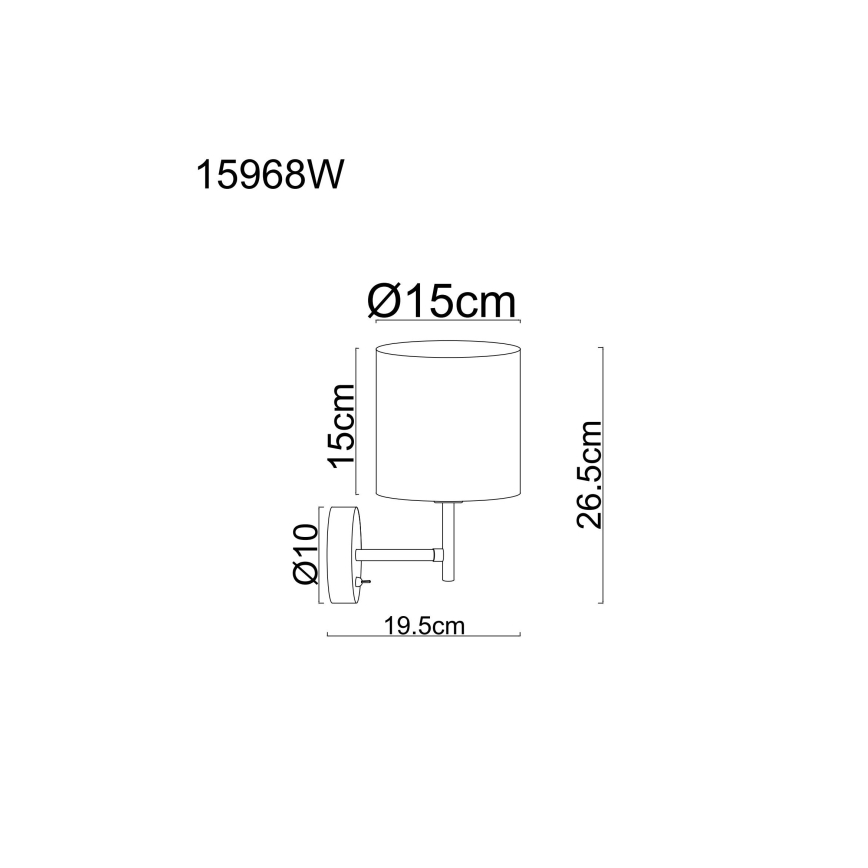 Globo - Nástenné svietidlo 1xE14/40W/230V