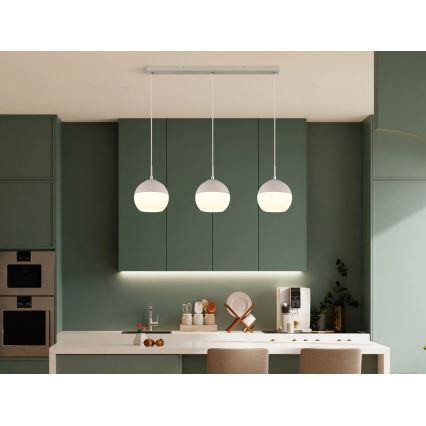 Globo - Závesný luster na lanku 3xE27/60W/230V