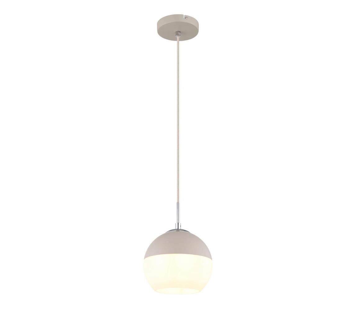 Globo 15999H - Závesné svietidlo na lanku RAGUSA 1xE27/60W/230V pr. 20 cm 15999H