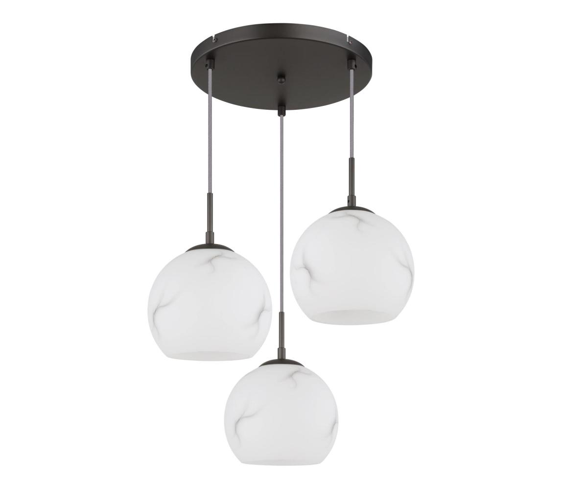 Globo 15999M-3HR - Závesný luster na lankách RAGUSA 3xE27/60W/230V pr. 42,5 cm 15999M-3HR