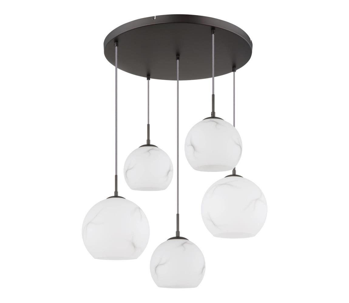 Globo 15999M-5HR - Závesné svietidlo na lanku RAGUSA 5xE27/60W/230V pr. 75 cm 15999M-5HR