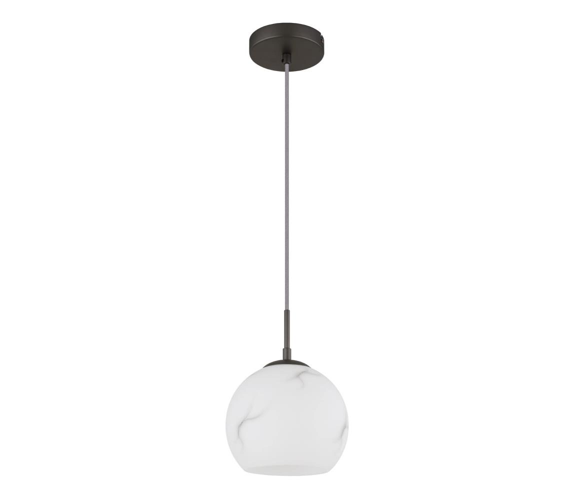 Globo 15999MH - Závesný luster RAGUSA na lankách 1xE27/60W/230V, priemer 20 cm 15999MH