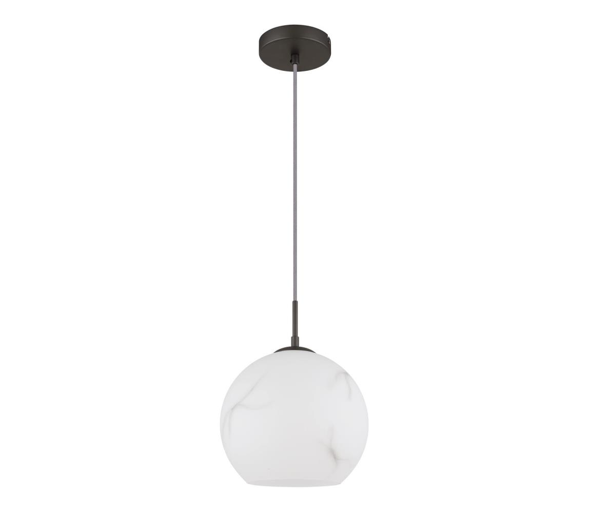 Globo 15999MH1 - Závesné svietidlo s lankom RAGUSA 1xE27/60W/230V pr. 25 cm 15999MH1