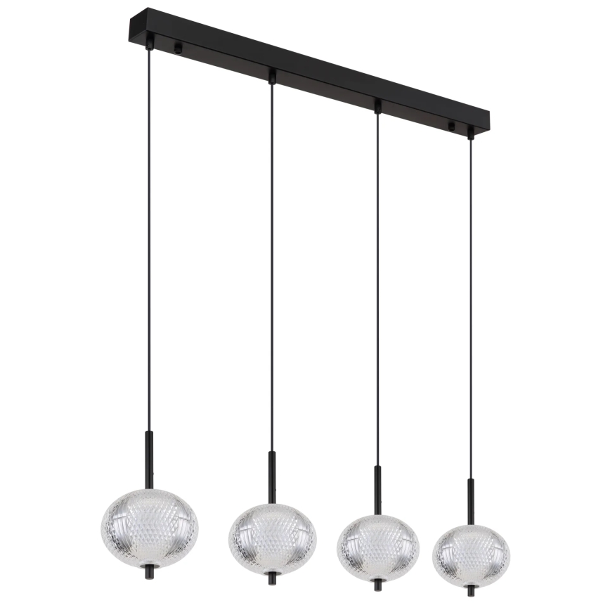 Globo - LED Luster na lanku 4xLED/5,75W/230V 3000/4500/6500K