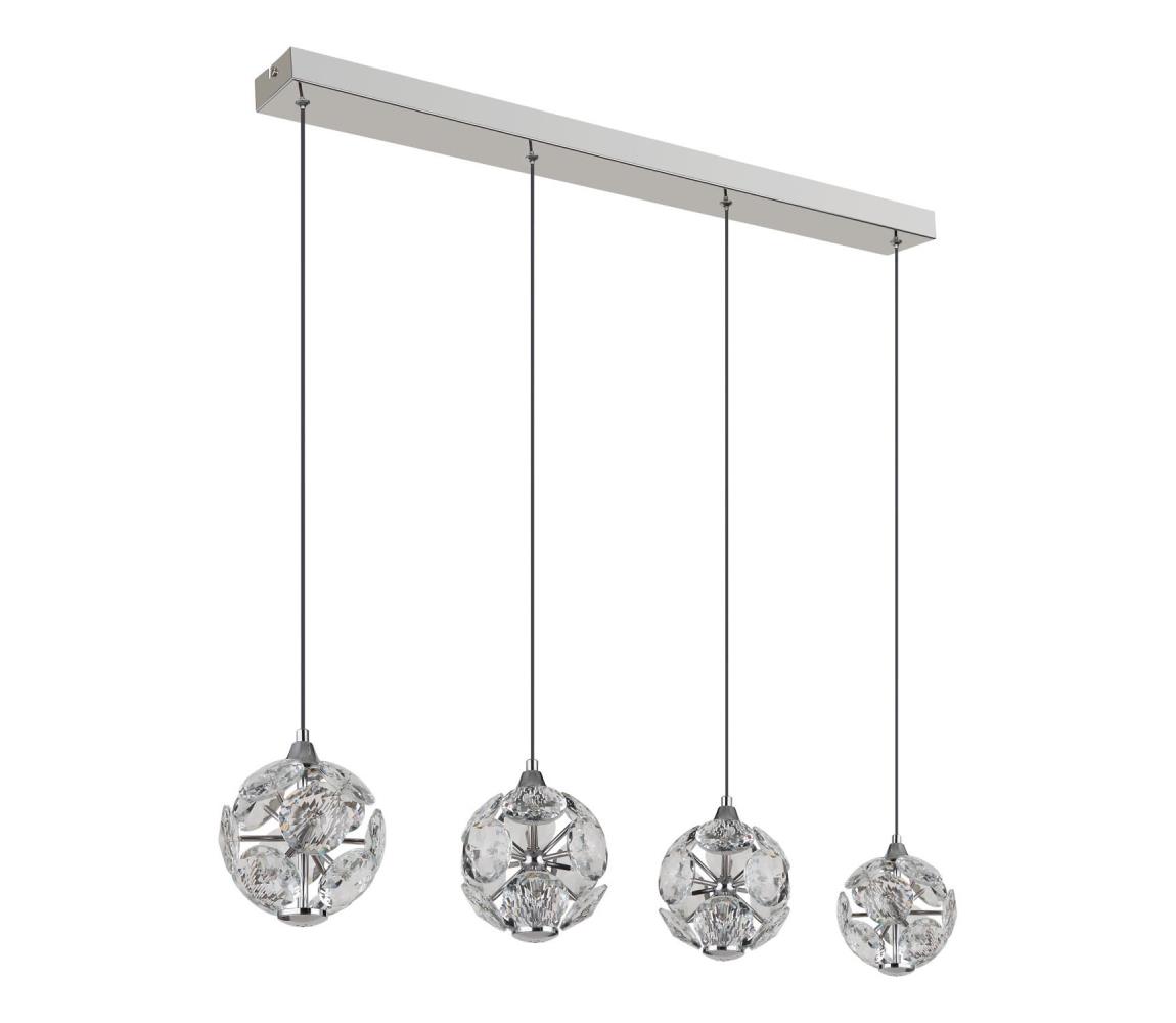 Globo 16047-4HC - Závesný LED luster na lanku VIRINA LED/32W/230V 16047-4HC