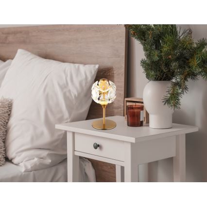 Globo - LED stolná lampa LED/8W/230V 3000K zlatá