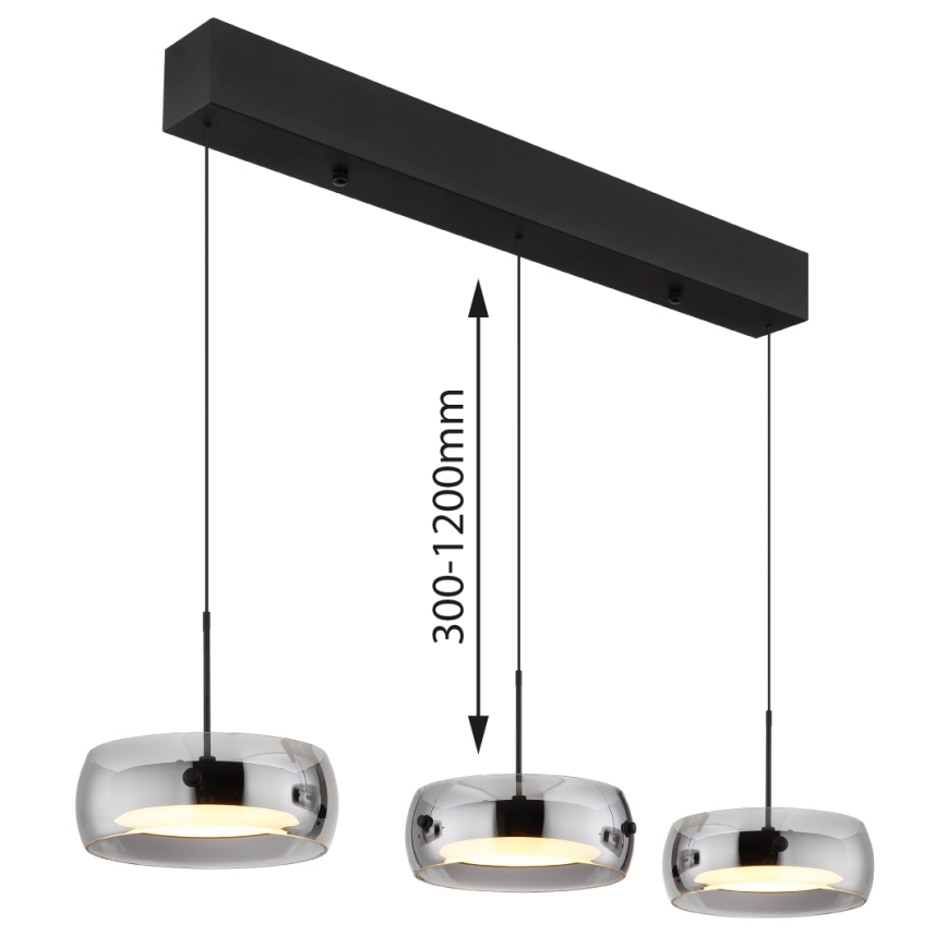 Globo - LED luster na lanku LED/30W/230V 3000K