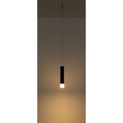Globo - LED stlmiteľné dotykové nabíjacie svietidlo 2v1 LED/2W/230/5V čierna