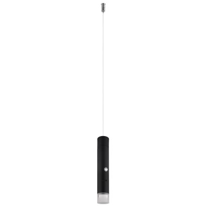 Globo - LED stlmiteľné dotykové nabíjacie svietidlo 2v1 LED/2W/230/5V čierna