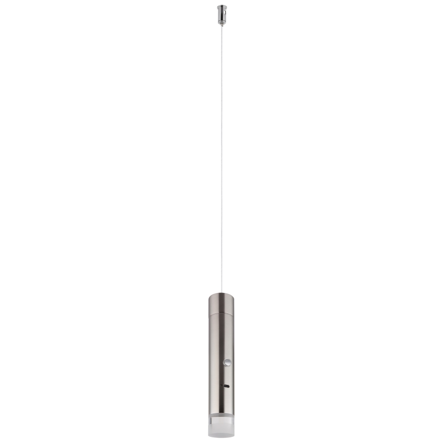 Globo - LED stmievateľné dotykové nabíjateľné svietidlo 2v1 LED/2W/230/5V matný chróm