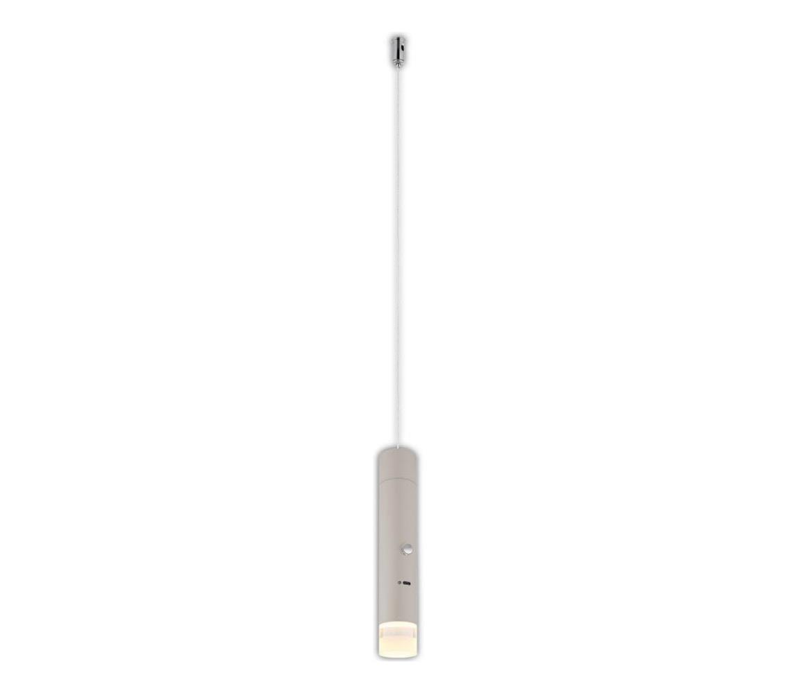 Globo 16060S - LED stmievateľné dotykové nabíjacie svietidlo 2v1 PELO LED/2W/230/5V 16060S
