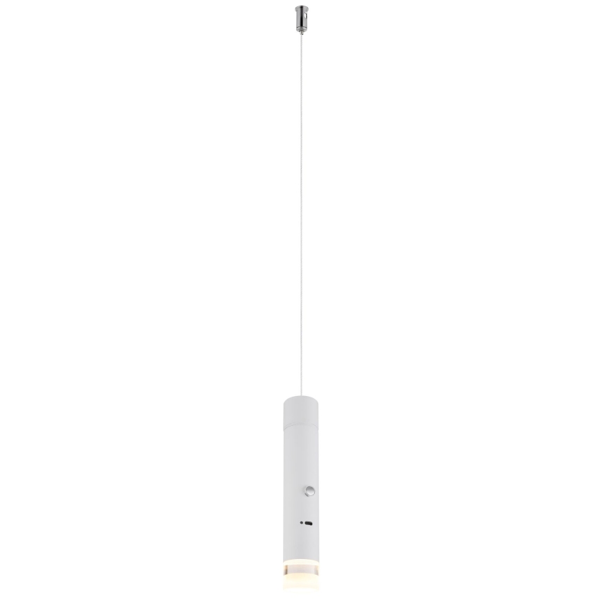 Globo - LED Stmievateľné dotykové nabíjacie svietidlo 2v1 LED/2W/230/5V biela