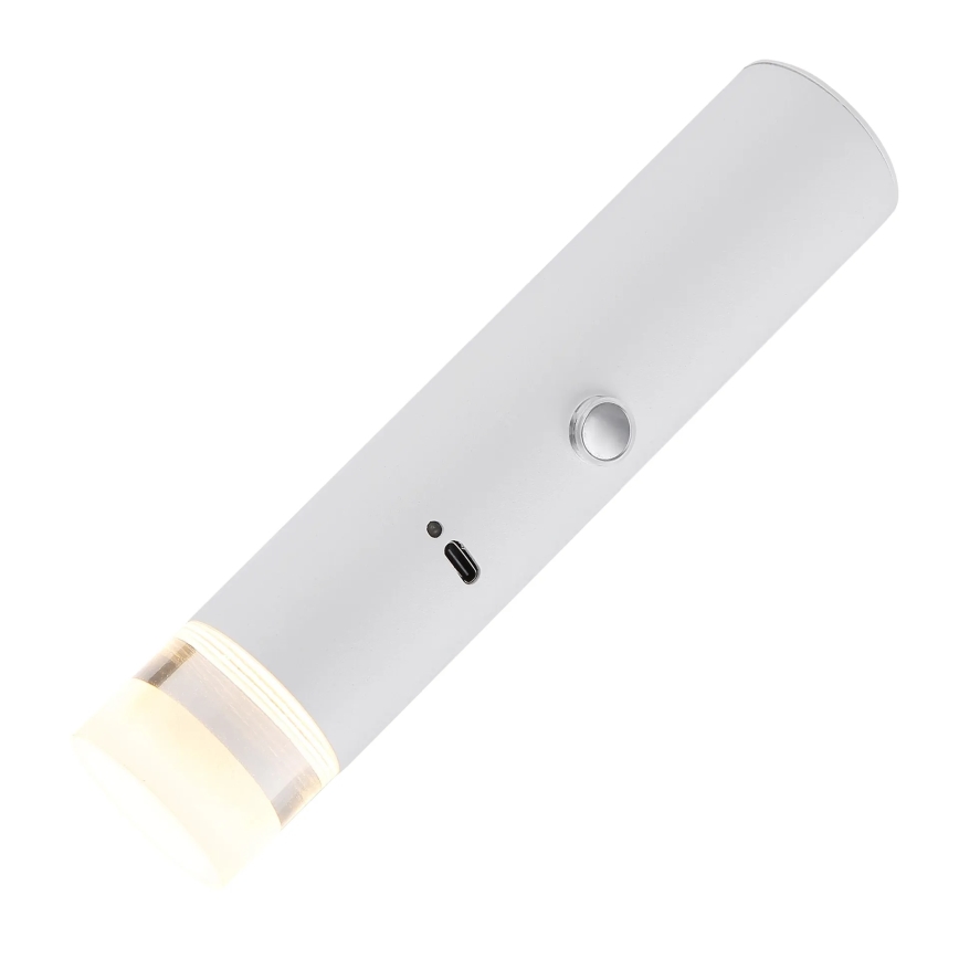 Globo - LED Stmievateľné dotykové nabíjacie svietidlo 2v1 LED/2W/230/5V biela