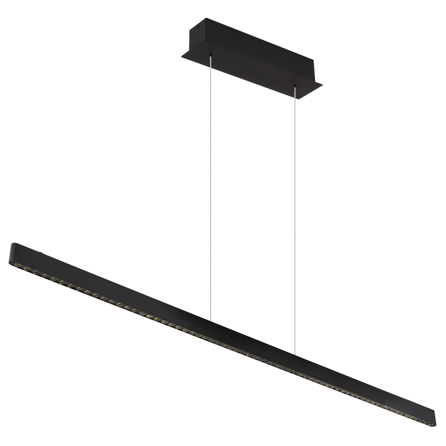 Globo - LED stmievateľný dotykový luster na lanku LED/43W/230V 4000K čierna