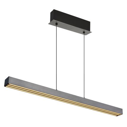 Globo - LED stmievateľný dotykový luster na lane LED/39W/230V 2700/4000/6000K matný chróm