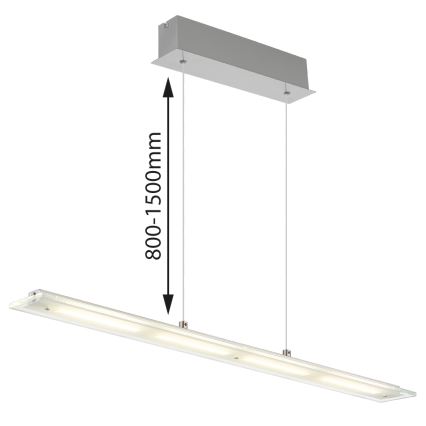 Globo - LED dotykovo stmievateľný luster na lanku LED/20W/230V 3000/4000/6500K